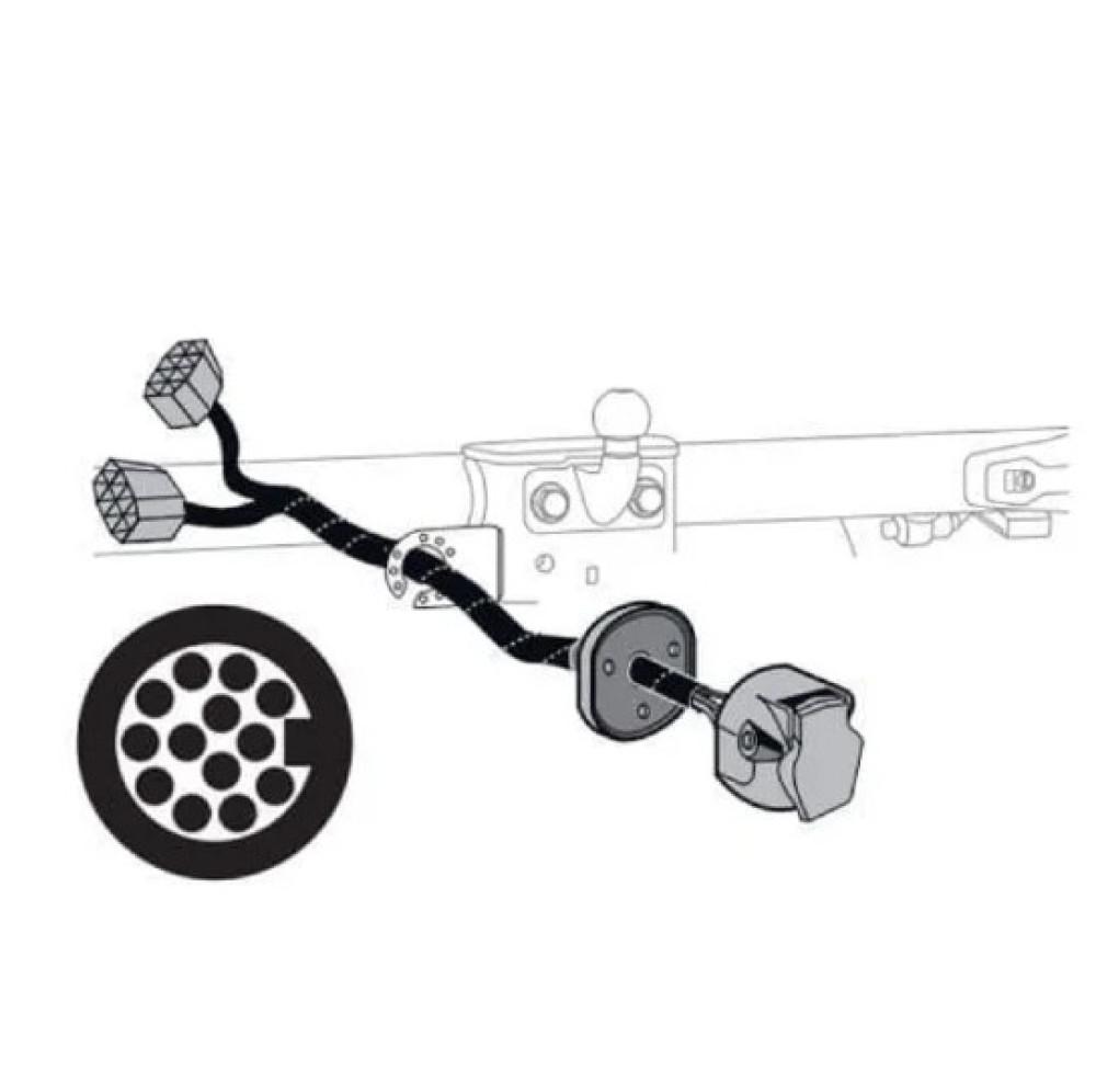 Thule VeloSwing Wiring Kit >2011 (13pin)