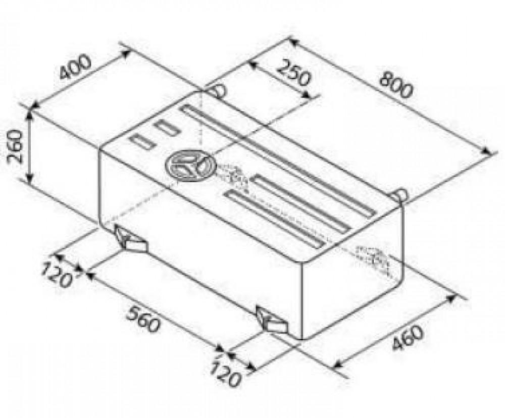 Fusion Watertank 75L V7-02 EV1501