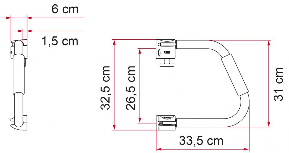 Fiamma Instapbeugel Security 31