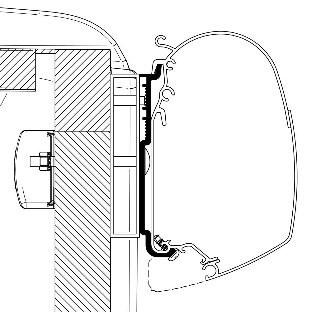 Thule Carado/Sunlight Adapter