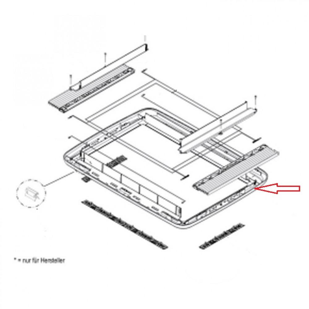 Dometic Midi Heki Onderkader